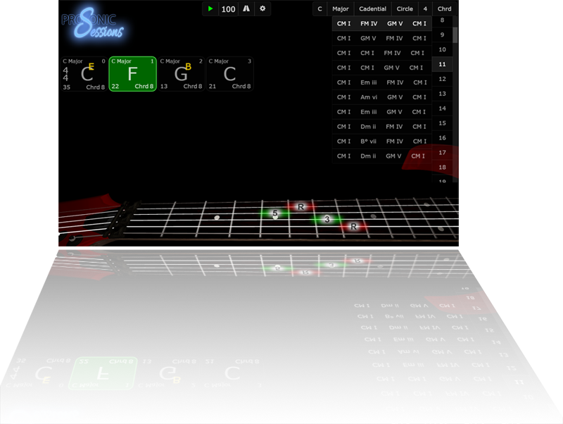 Guitar Chord Progression Session